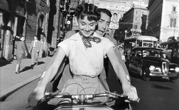 Audrey Hepburn és Gregory Peck