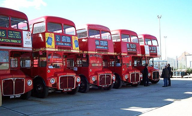 Routemaster buszok