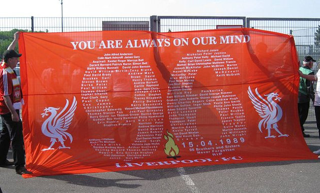 Hillsborough megemlékezés