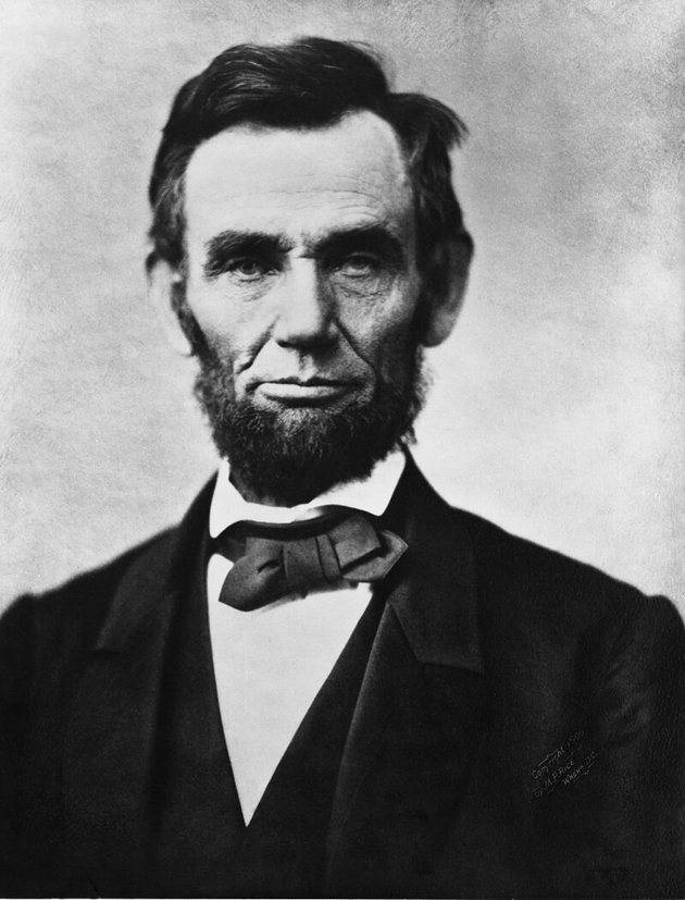 Abraham Lincoln az Egyesült Államok elnökeként. 