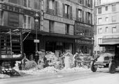 Rue Berger, jobbra a Rue des Prouvaires torkolata, 1931 <br /><i>MZSL/Ofner Károly, Fortepan</i>