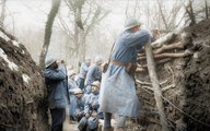 A Bois Saint-Mard melletti Mingasson-árok 1917. február 12-én