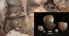 Főzőedények Catalhöyük területéről