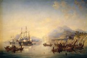 A HMS Erebus és a HMS Terror még Új-Zélandon