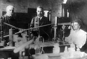 Henri Becquerel, Pierre Curie és Marie Curie (kép forrása: cultura.hu)