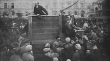 Lenin, Trockij és Kamenyev 1920-ban (kép forrása: Wikimedia Commons)