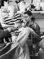 Pablo Picasso második feleségével, Jacqueline Roque-kal 1961-ben