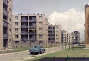 Volga taxi Kecskeméten (Leninváros, Szabó Kálmán utca) 1966-ban