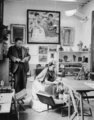 Frida Kahlo stúdiójában