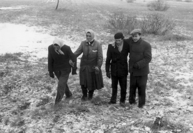 Menekültek érkeznek Ausztriába (Fortepan / Kleyer Éva)