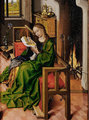 Robert Campin: Szent Barbara a toronyban (1438-as festmény)