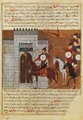 Mongol csapatok ostromolnak egy erődítményt a perzsa Rasid al-Din által készített A török törzsek és Dzsingisz kán dinasztiájának története című 14. századi műben