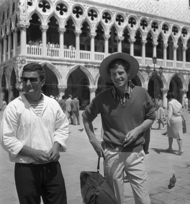 Jean-Paul Belmondo Velencében, 1960.