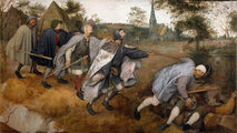 Vak vezet világtalant id. Pieter Brueghel 1568-ban készült festményén (kép forrása: Wikimedia Commons)