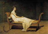 Jacques-Louis David: Madame Récamier (kép forrása: Wikimedia Commons)