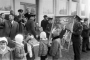 Leninnel, a budapesti Magyar-Szovjet Barátság óvodája, 1972. (Fortepan/Bojár Sándor)