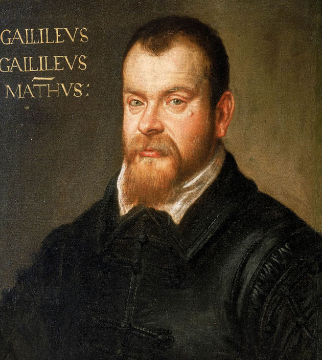 Domenico Tintoretto portréja Galileiről