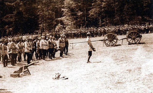 Román csapatok Mărășeștiben (1917)